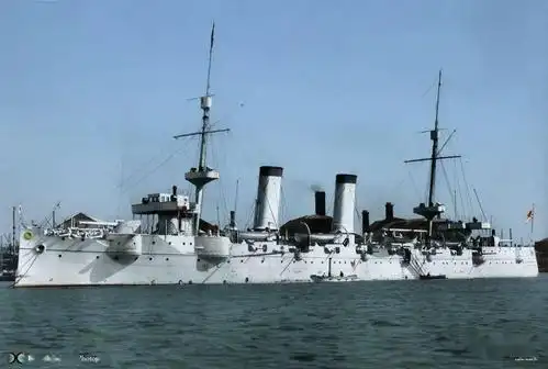 防護巡洋艦『浪速』 protected cruiser naniwa 1887