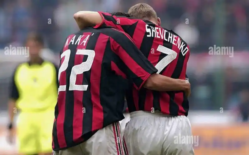 最好的卡卡遇见最好的舍瓦