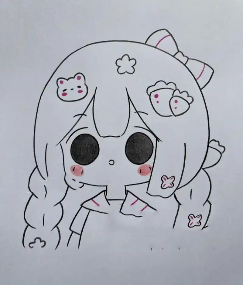 卡通人物简笔画