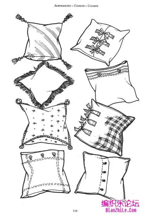 抱枕简笔画最简单