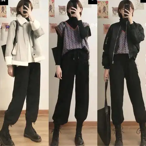 黑色马丁靴配什么裤子好看