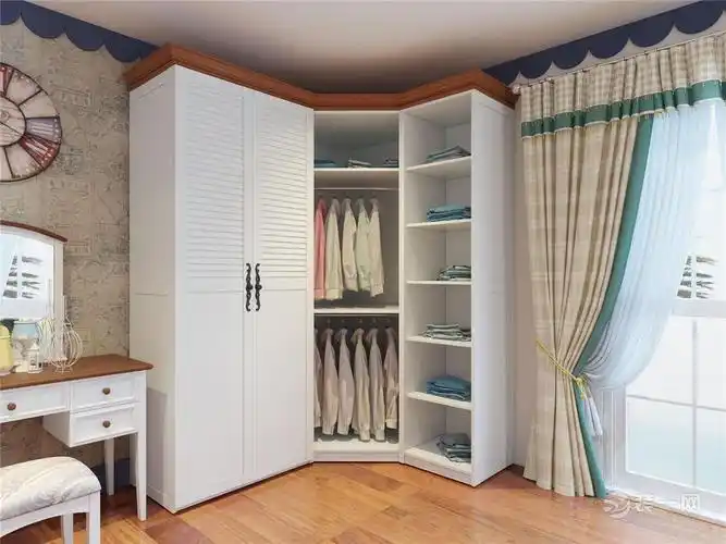 装一网推荐5套转角衣柜设计方案