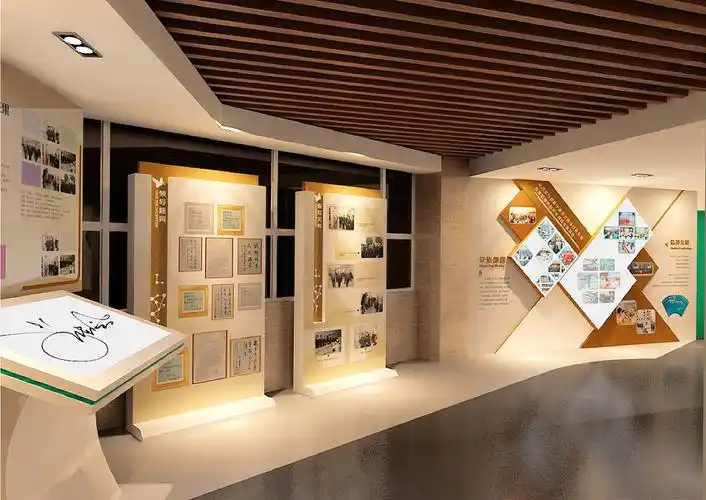 医院展厅院史馆展览展会展示展馆品牌墙(十三)