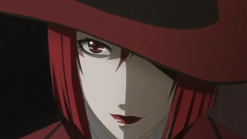 展开全部 一瞬间就想到了红夫人 ,出自黑执事