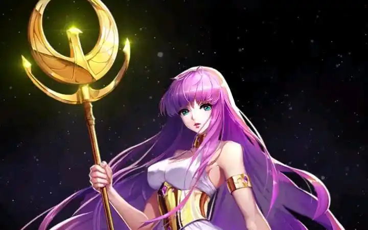 圣斗士星矢女神雅典娜动态壁纸
