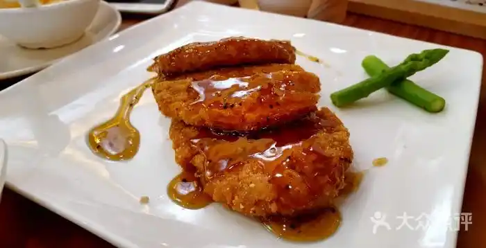 自在轩素食料理餐厅糖醋素排图片 - 第4张