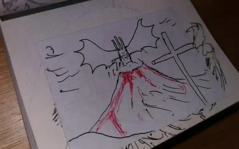 基多拉手翻画,耗时两小时