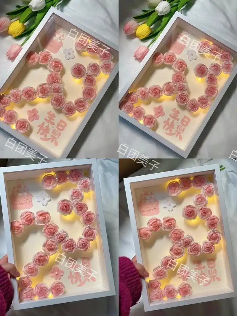 老姐妹亲手为你做的生日礼物,生日快乐呀!#图文伙伴计划 生日 - 抖音