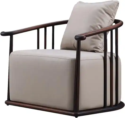 璞吉 新中式单人沙发