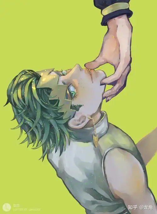 动漫里有哪些绿色头发的男角色? - 知乎