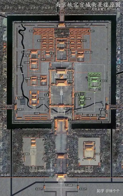 古代世界最大的城池-明南京城布局小考(2)_clancey观世界-商业新知