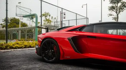 兰博基尼 lp700-4 法拉利红