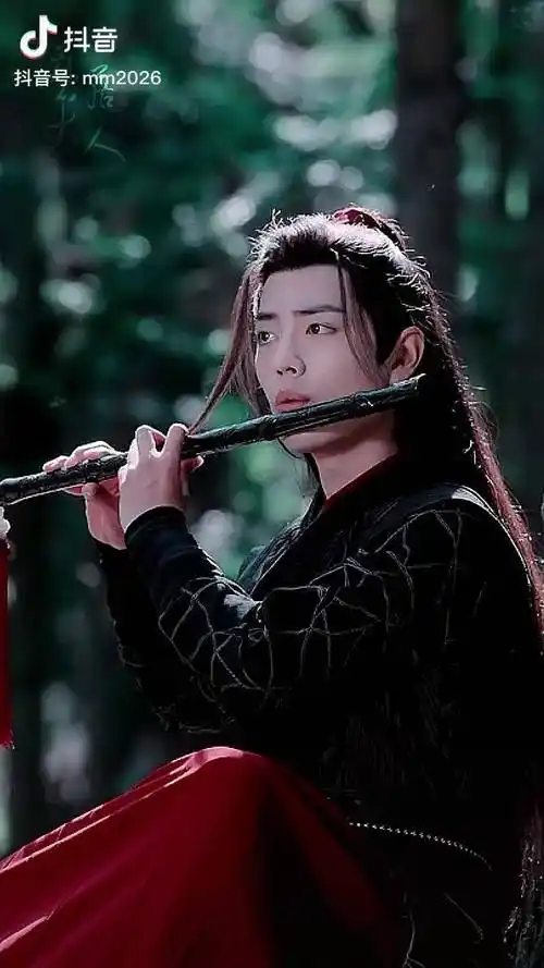 有个小可爱要我剪的羡羡吹笛壁纸 陈情令 肖战 倾夏轩