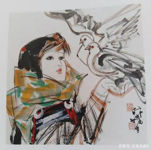 给人以美感的林墉少女画作,价值几何?