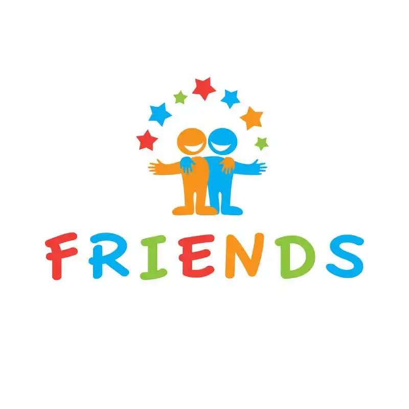 朋友,朋友的标志.对友谊的矢量符号.