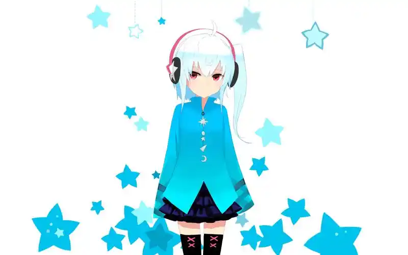 哔哩哔哩站娘2233娘可爱表情动漫美女图片桌面壁纸(1)