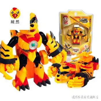 酷龙玩具clon猪猪侠五灵卫五灵王五灵威力超星萌宠变身变形卡丁车节日