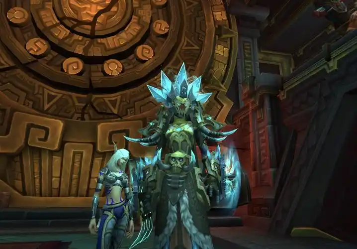 赞达拉巨魔真是高大啊