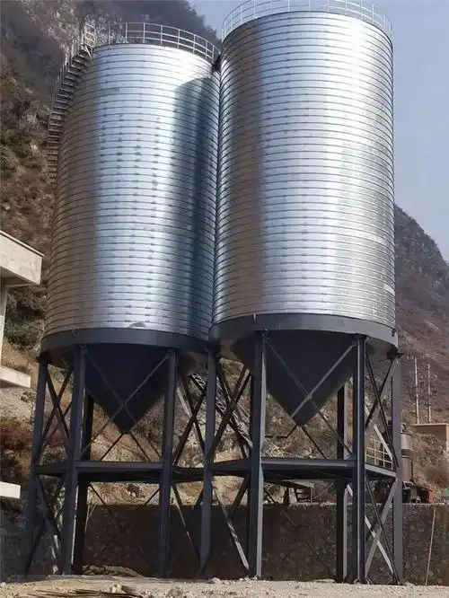 黑龙江熟料钢板仓围囤钢板仓种类丰富熟料钢板仓规格齐全