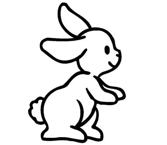 动物轮廓简笔画 动物轮廓简笔画图片大全