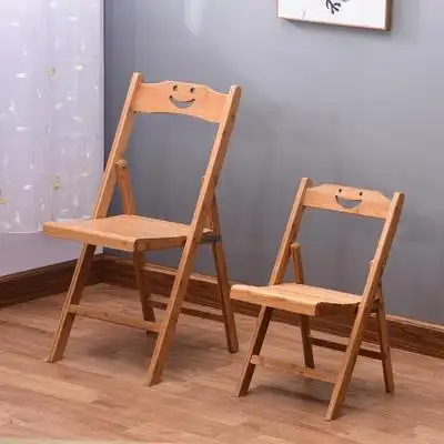 竹制小折叠椅图片