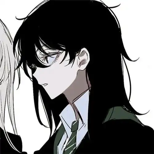 动漫甜酷一左一右闺蜜头像图片