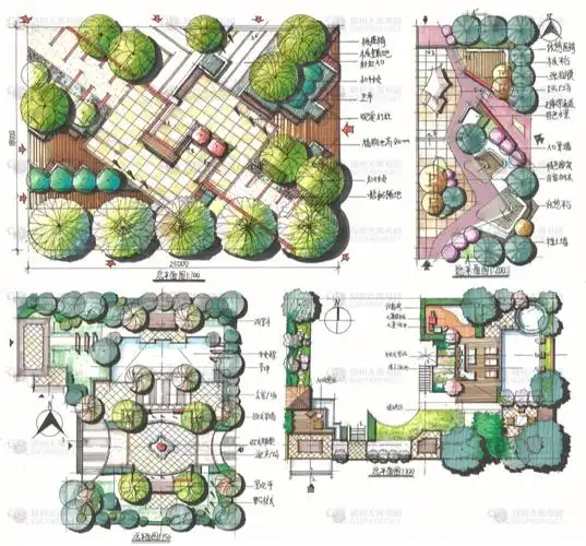 环境艺术设计景观快题平面设计