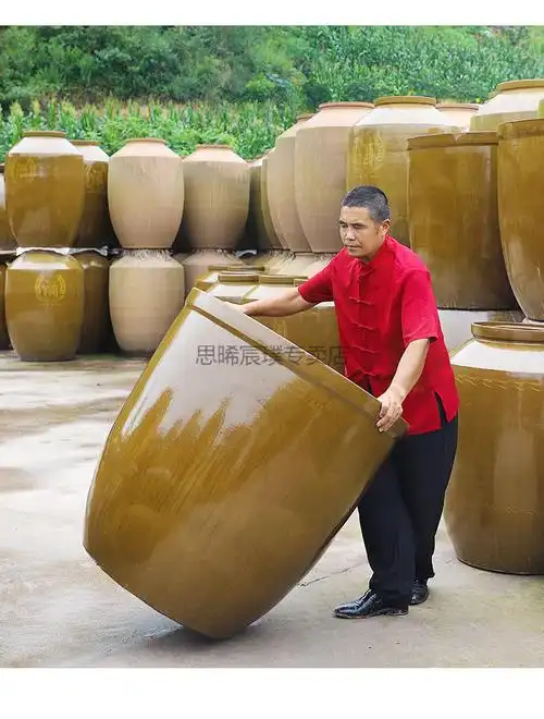腌肉缸 老式腌菜缸家用大水缸大号腌咸菜大口东北腌酸菜缸腌肉缸钜惠