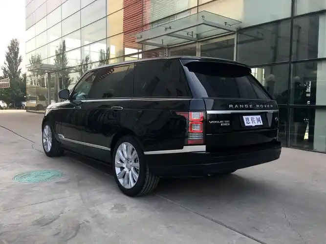 路虎揽胜创世加长版黑外黑内交付广西柳州客户