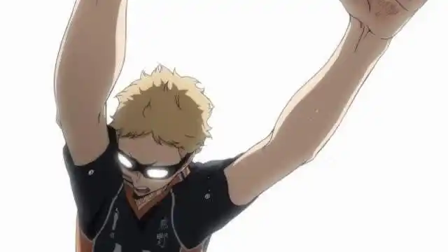 (图片来源:《排球少年》剧照)就是这个时刻,月岛利用他沉著冷静的个性