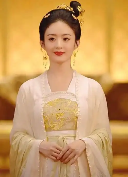 中国古人的审美有多绝赵丽颖的唐装造型告诉你答案