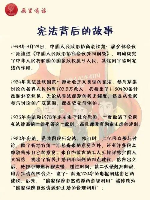 画里有话丨宪法宣传周宪法背后的故事