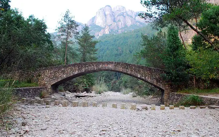 仙居县神仙居景区问仙桥