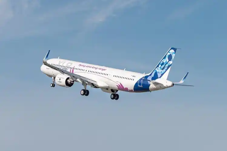 图集:空客第二架a321xlr完成首飞_民航新闻_民航资源网