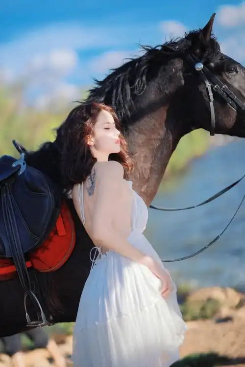 骑马写真