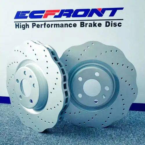 ecfront高碳刹车盘梅花型外观