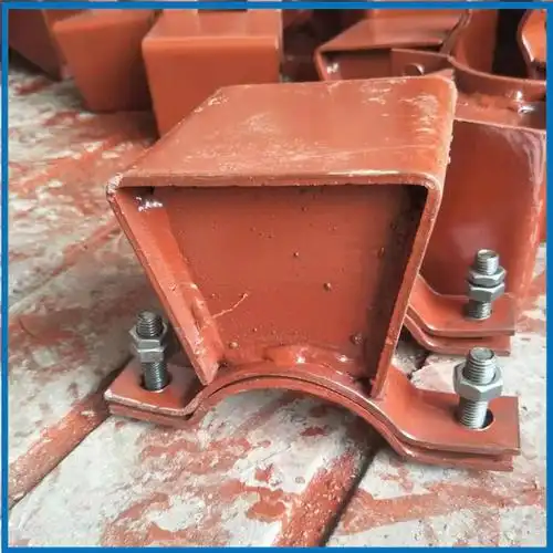 焊接固定支架厂家  焊接固定支架制造厂家  定制昊诚管道图片