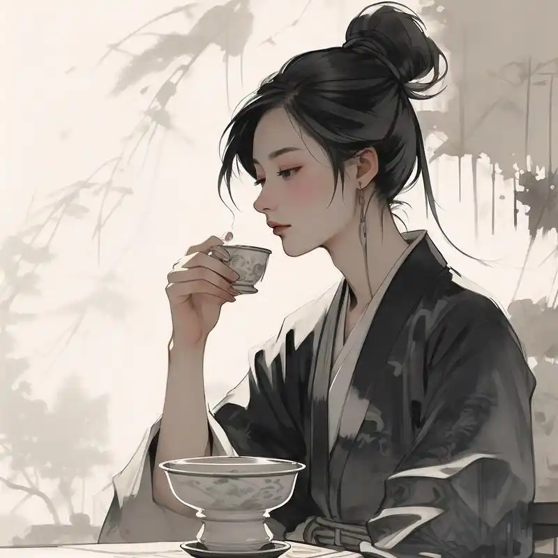 0069♀15看破红尘,禅意头像来袭95