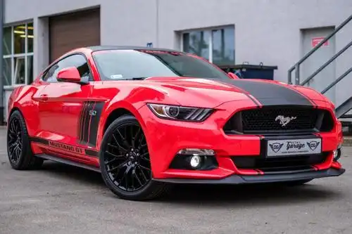 野马,gt,红色,美国,汽车,自动,运输