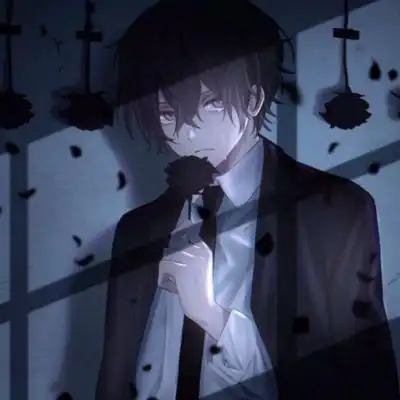 唐崎夜雨 二次元暗黑系优质男头_卡通动漫头像_我要个性网