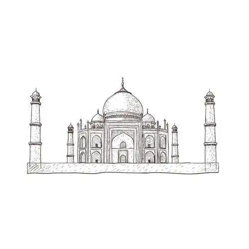 印度没有提单原简笔画