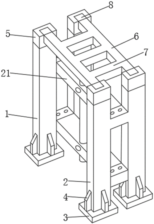 一种施工建筑承重支架的制作方法