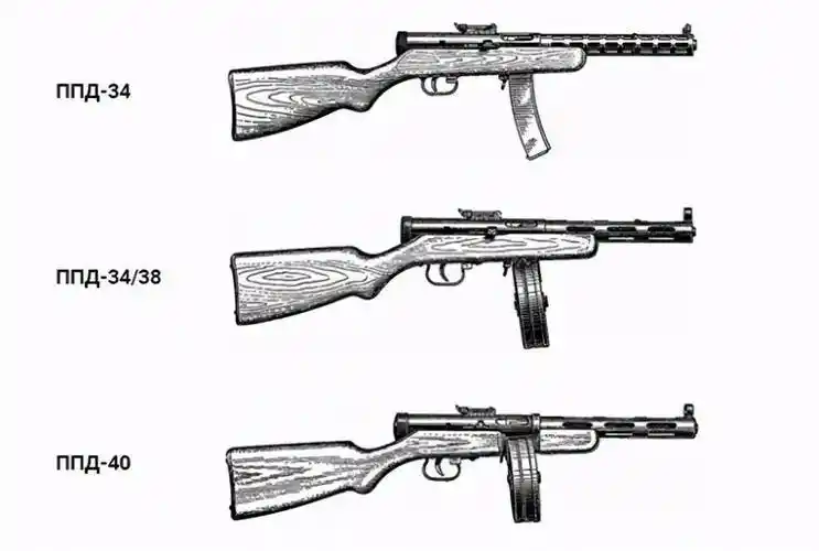 这把武器才是当年的顶流!_冲锋枪_生产_苏联