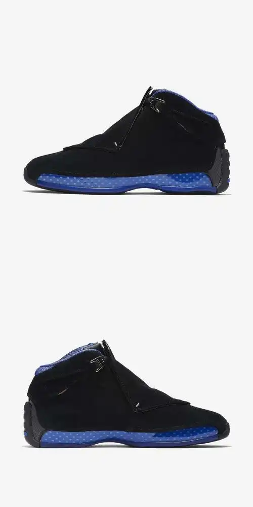 【nike 耐吉】篮球鞋 jordan 18 retro 男鞋 aj18 复刻 球鞋 穿搭