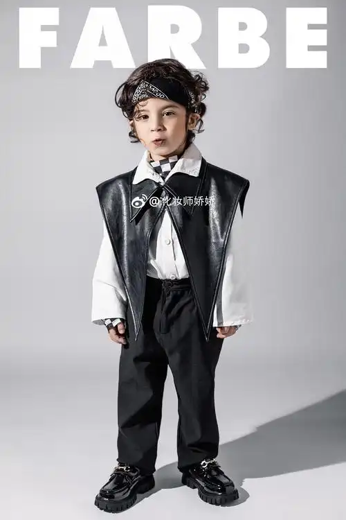 化妆师-娇娇的儿童摄影作品《外国小模特yyds》