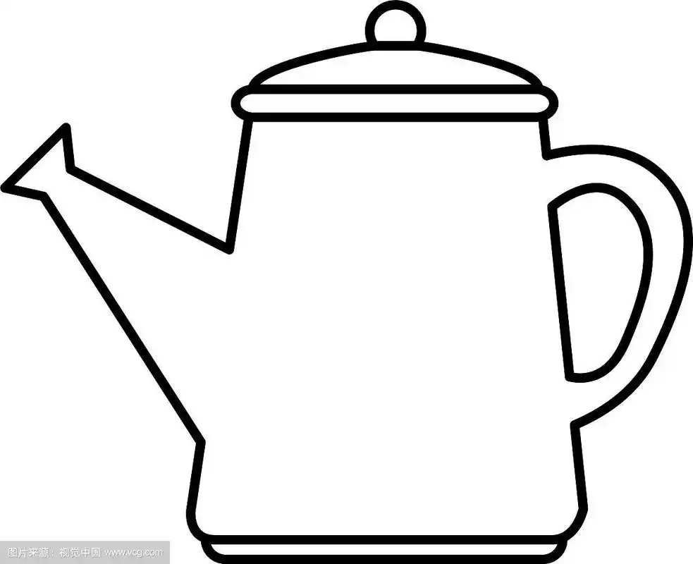 花园洒水壶塑料图标