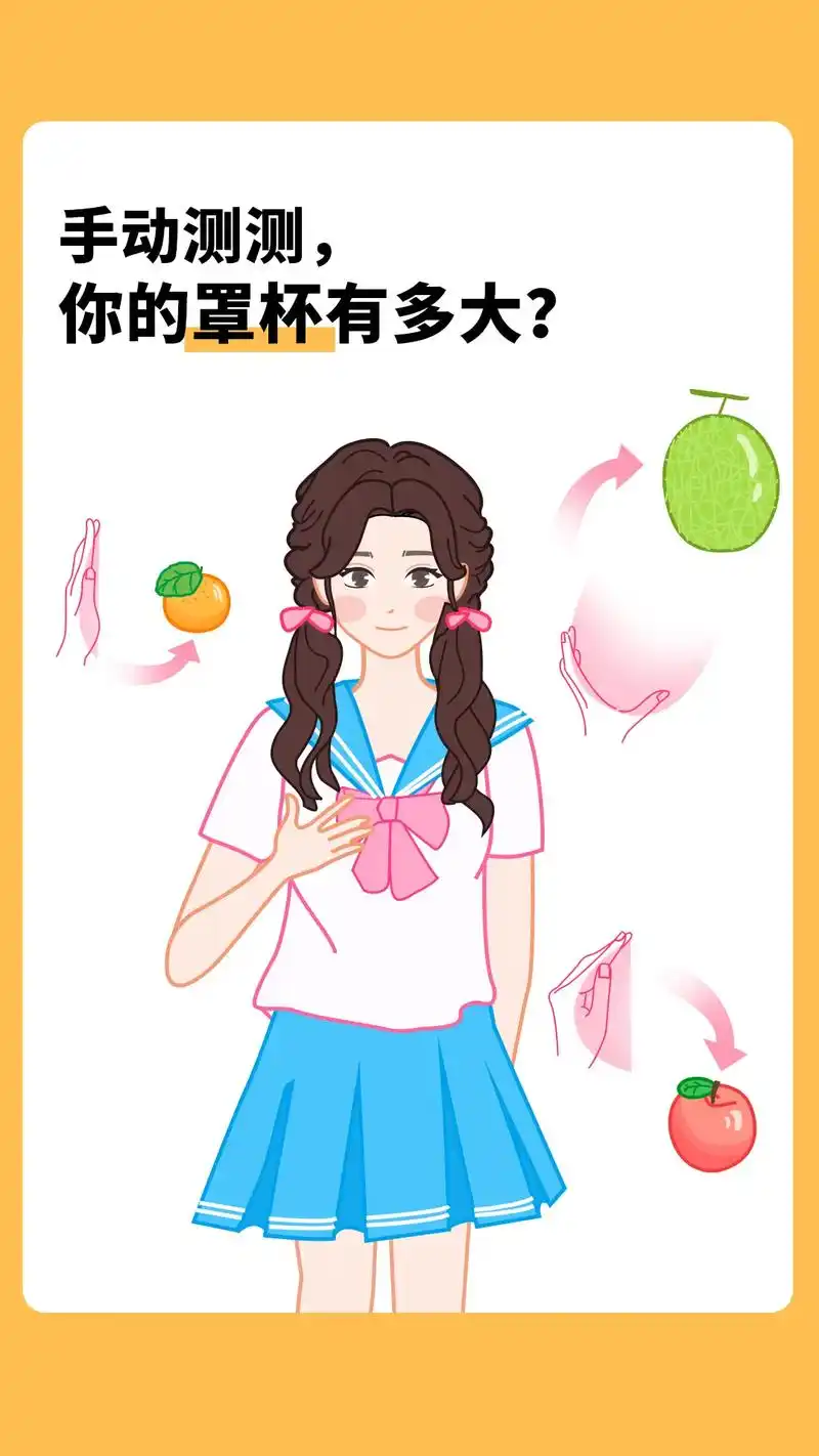 快来手动测测你的罩杯有多大9290.#女生必看 #胸围的正确 - 抖音