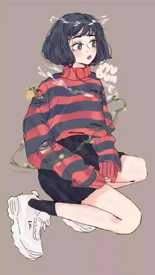 绘画素材 动漫,油画,根雕