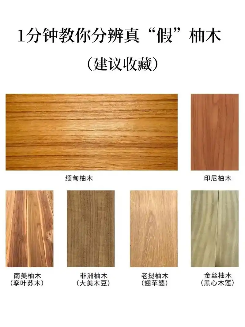 如何分辨真假缅甸柚木.#实木家具 #缅甸柚木 #muna # - 抖音