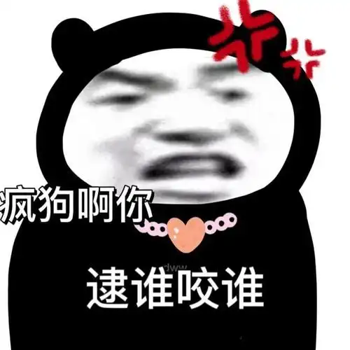 沙雕熊猫头表情包:关你p事 拿图请顺便吱一声 很难有动力发图了